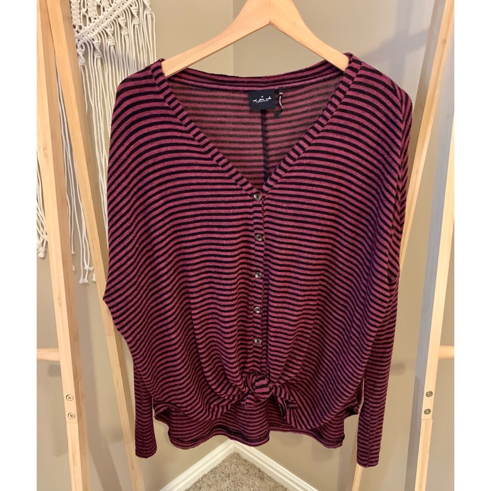 Urban Outfitters long sleeved striped top